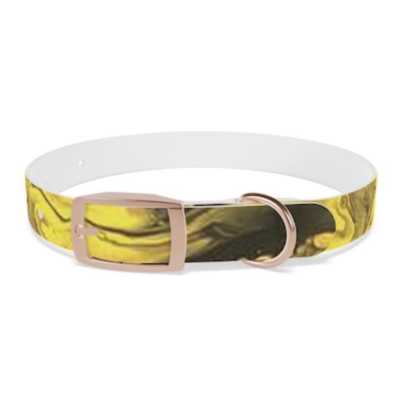 Small Dog Collar- Made to Order- (4) Buckle Options - Picture 4 of 6